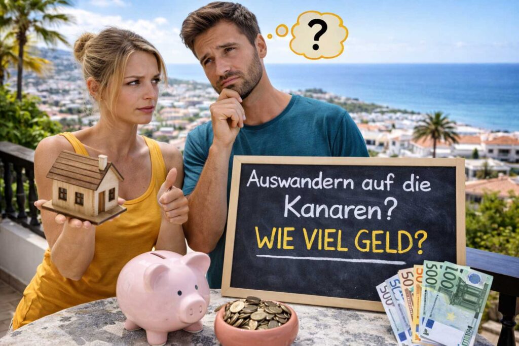 Auswandern auf die Kanaren – wie viel Geld braucht man?