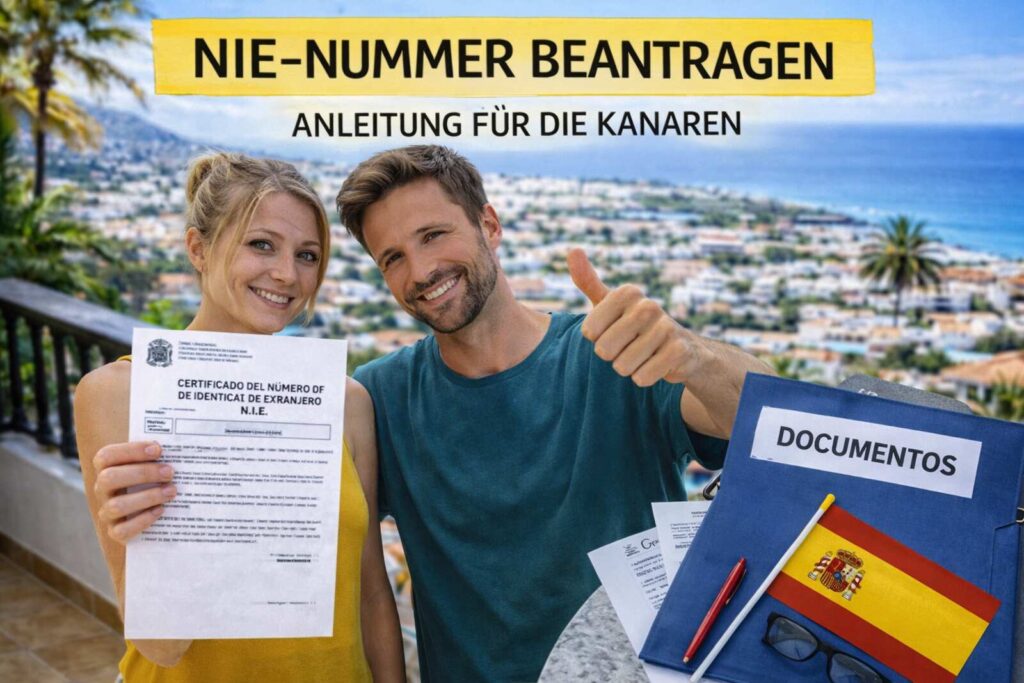 Nie Nummer auf den Kanaren beantragen