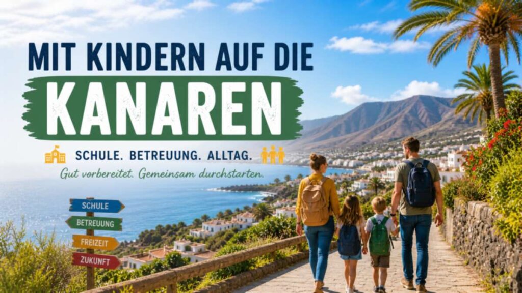 Mit Kindern auf die Kanaren auswandern – Schule, Betreuung und Alltag