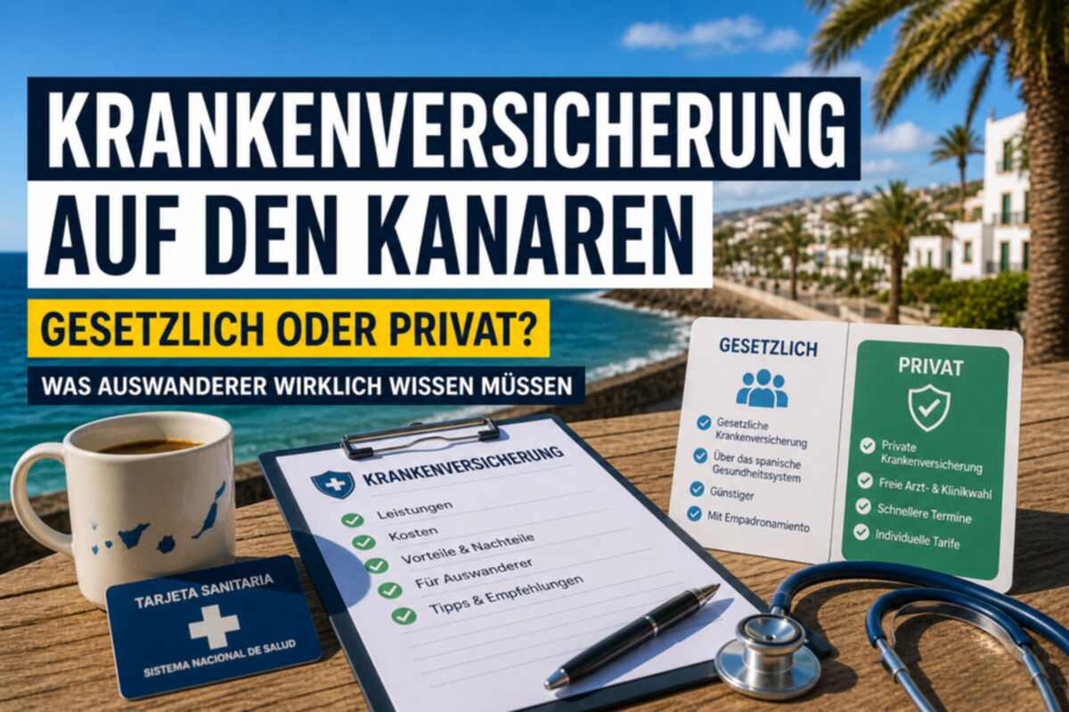 Krankenversicherung auf den Kanaren - privat oder gesetzlich